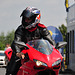 Nordschleife weekend – Biker with a matching scarf