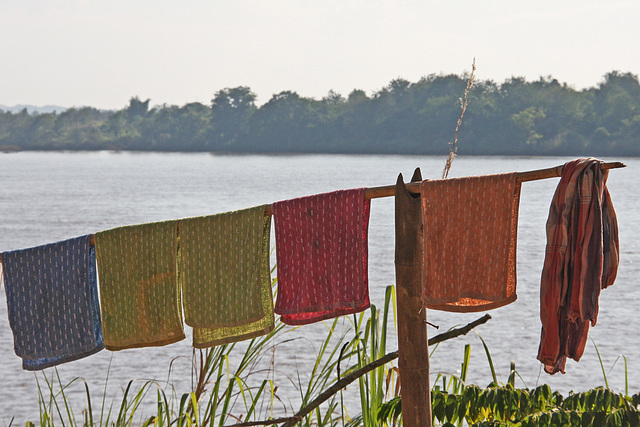 Laundry in Laos