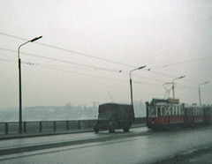 Vienna, trolley over Danube, Winter 1969 (027r)