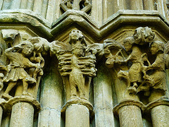 north porch, wells cathedral