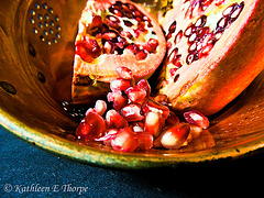 Pomegranate Seeds in Copper - Explore September 6, 2012