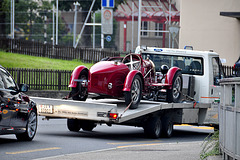 Holiday 2009 – Old car on a transporter