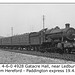 GWR 4-6-0 4928 Gatacre Hall Ledbury 19.4.1960