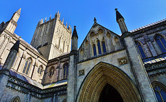 north porch, wells cathedral