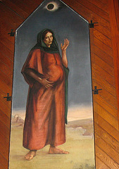 "Mary Great With Child" fresco