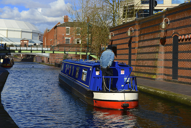 Worcester and Birmingham Canal, Central Birmingham