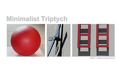 Minimalist Triptych 36x24