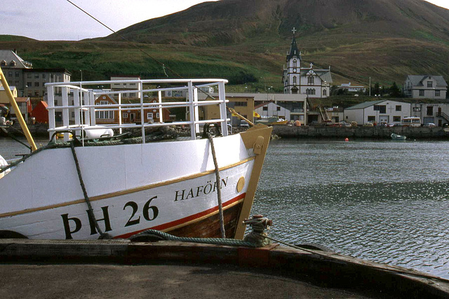 Husavik from the Harbour