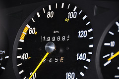 199,998 kilometers on my Mercedes
