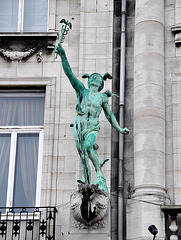 Statue of Hermes in Antwerp