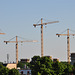 Cranes of the new building of the Regional Education Centre