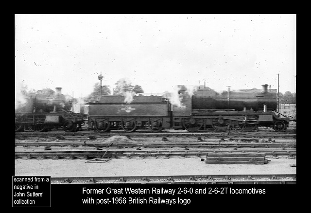 GWR 2-6-0 and 2-6-2T post 1956