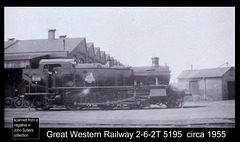 GWR 2-6-2T 5195