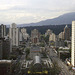 A View Down Robson Street, Vancouver