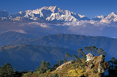 Kanchenjunga Above the Clouds