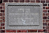 Memorial gable stone of the Social Housing Association "Concord"