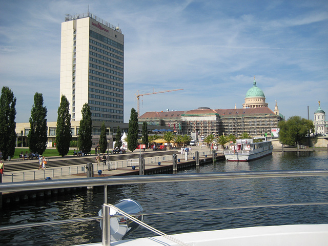 Potsdam - Blick zum neuen Landtag