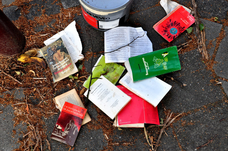 Discarded books