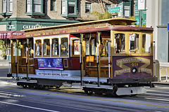 The Iconic Cable Car Shot – California Street at Polk, San Francisco, California