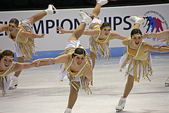 Flappers on Ice