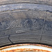 Oldtimershow Hoornsterzwaag 2009 – Michelin tyre on a 1956 Renault Juvaquatre