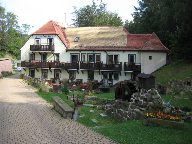 Oybin - Teufelsmühle (Haltestelle Schmalspurbahn)