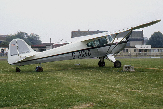 Taylorcraft BC12D G-AKVO/N44045