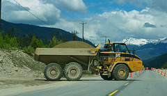 Highway 5 near Valemount, BC