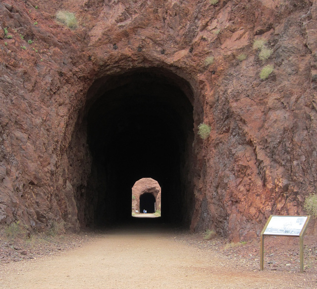 Hoover Dam Historic Railroad Tunnel Trail 0102a