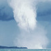 Dissipating waterspout
