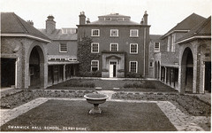 Swanwick Hall, Derbyshire after conversion to school c1920