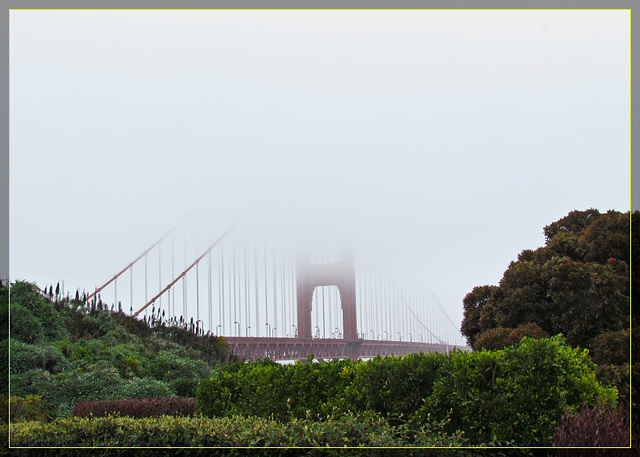 Golden Gate Bridge From Afar