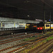 Trains at the former post exchange station at The Hague