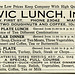 Civic Lunch, Miami, Florida, 1930s