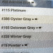 The Picture of Delorean Gray Grout