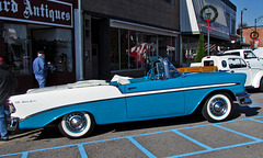 1956 Blue and White Chevy