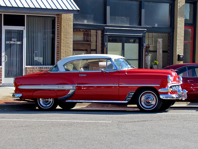 1954 Red and White Chevy