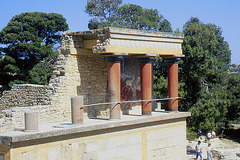Knossos- Part of Palace Entrance #2