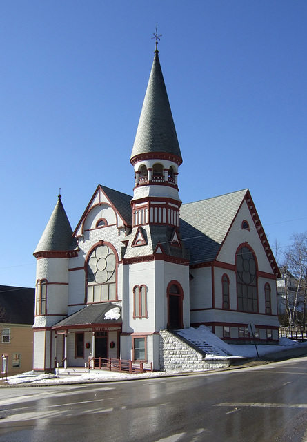 Church In Ludlow, Vermont