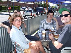 Outside At "Rudi's Can't Fail Cafe"