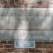 Old gable stone of the Cathryn Maartendochters Hof (Catherine Martinsdaughter Almshouse) founded February 17, 1621