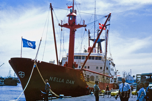 MV Nella Dan in Melbourne, December 1965