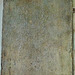 barking church, essex,excellent early c14 incised slab of martin, the first vicar, who died in 1328