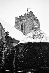 Guildford St Marys Church Snow 3 IID 3.5cm Elmar