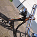Old Juncker bicycle – Handlebar and Philips headlight