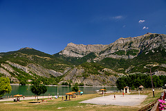 Holiday 2009 – View of the Serre-Ponçon lake