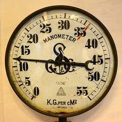 Nederlands Stoommachine Museum – Pressure gauge