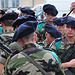 Holiday 2009 – French soldiers of the Chasseurs Alpins regiment on remembrance duty