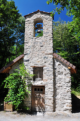 Holiday 2009 – Little chapel near Chorges on the official route to Santiago de Compostela