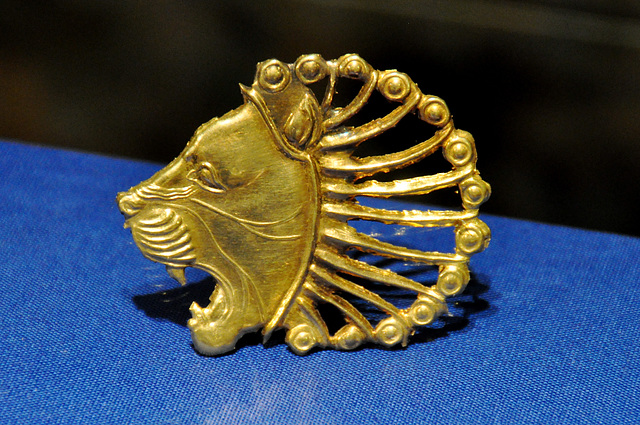 Museum of Antiquities – Persian lion jewellery